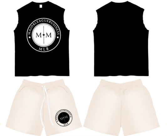 MajorLeagueBusiness Sleeveless Shirt & Short Set